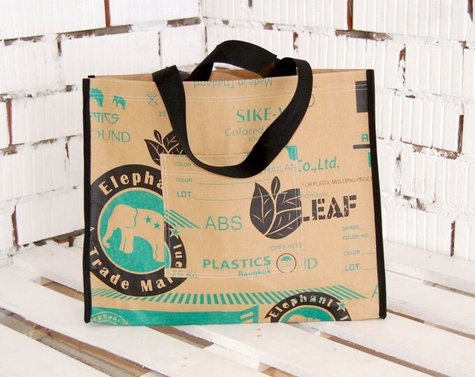Linen market bag, shopping bag, tote bag with eco friendly paint, hobo bags, farmers market, shoulder bag, screen print, kraft paper bag