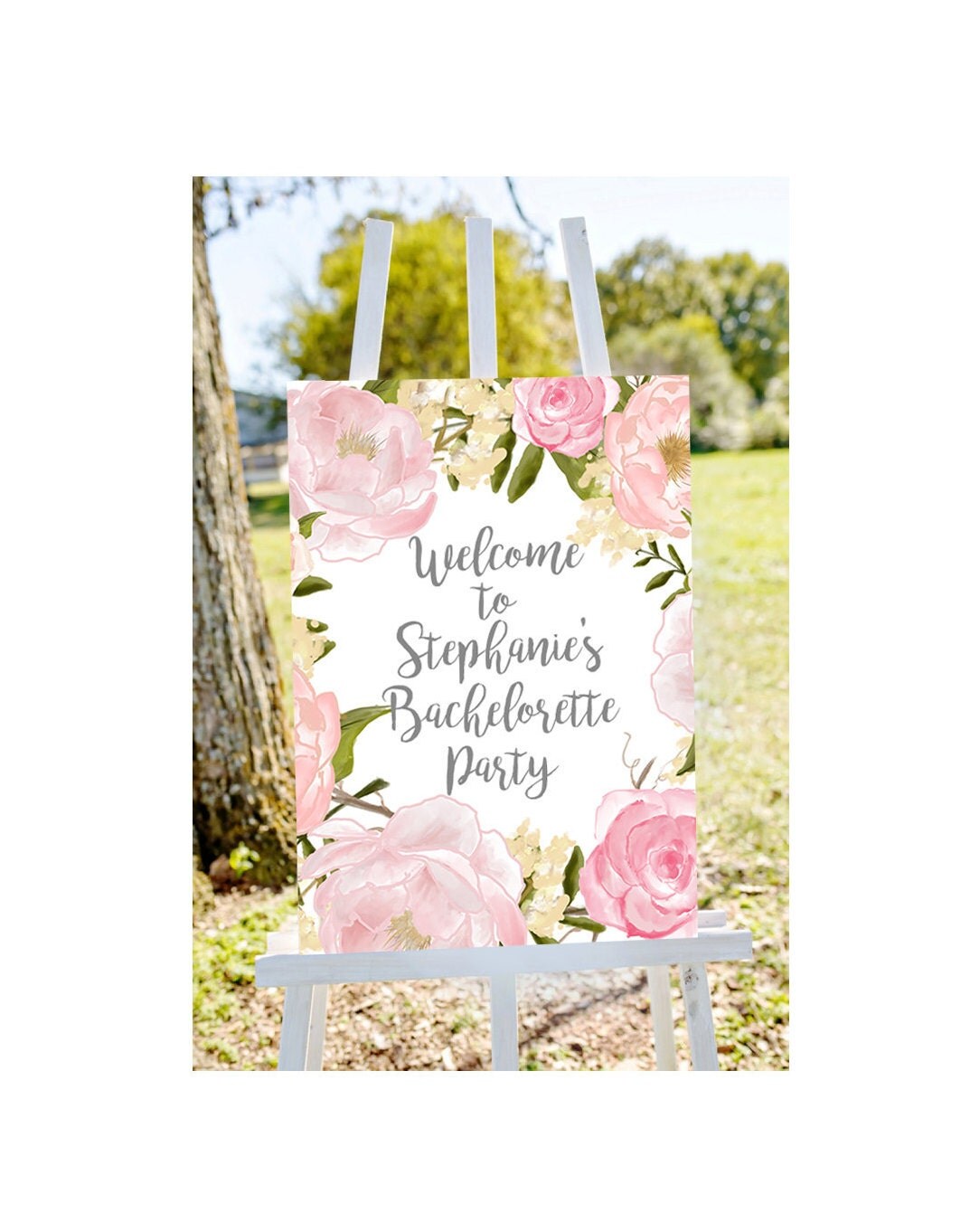 Bachelorette welcome sign Welcome to bachelorette sign