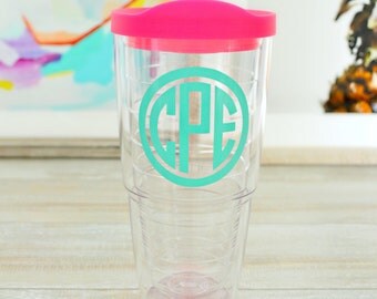 Monogram Tervis Tumbler 24oz