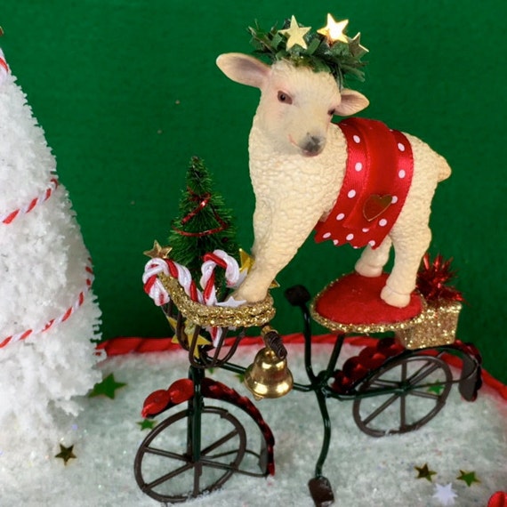 Lamb Christmas Decoration Christmas Sheep Decoration Lamb on