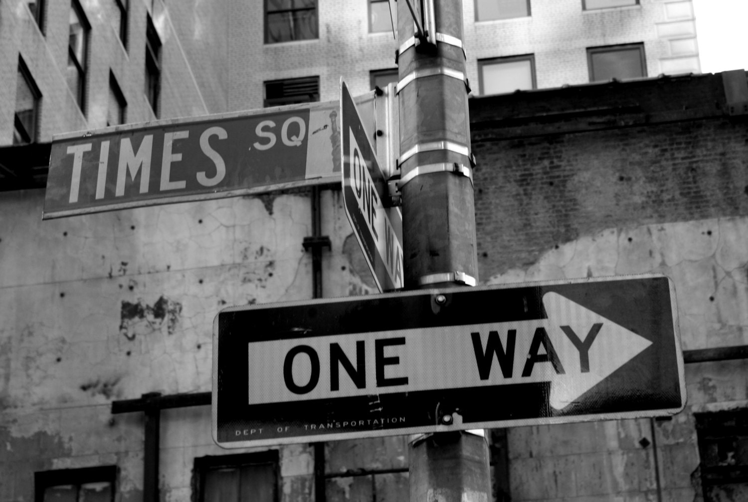 Times Square Street Sign New York by MamaJustSnapped on Etsy