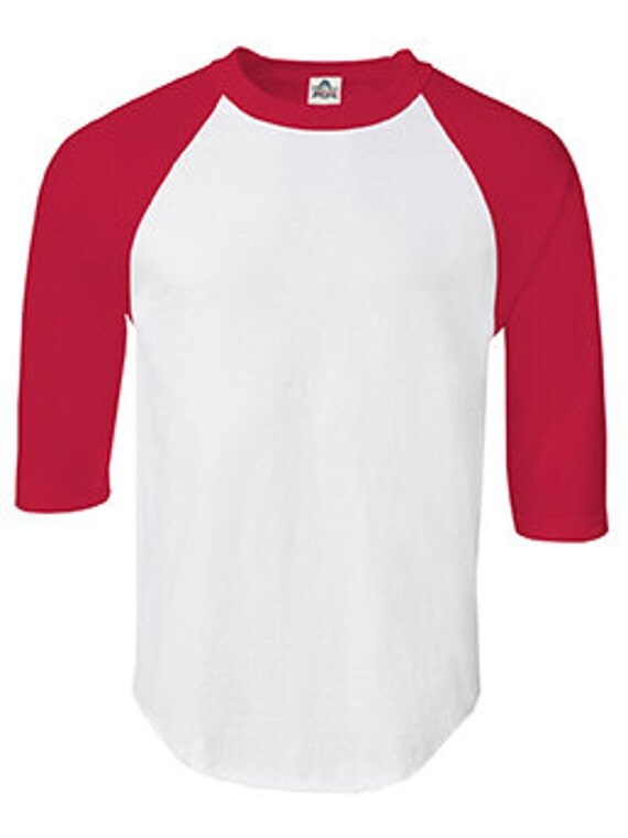 blank raglan tees