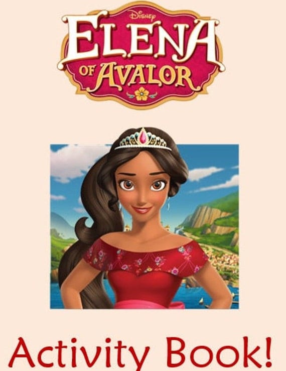 Elena of Avalor Activity Book Printable