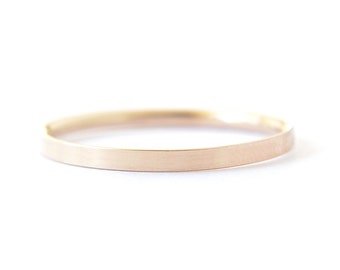 2mm Gold filled flat band - simple gold ring - stacking ring - minimalist jewelry - simple gold ring - thin low profile ring - Helena 2mm