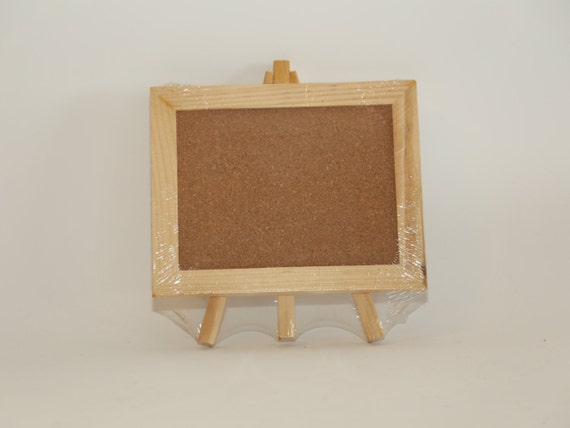 Mini Cork board with Easel Stand