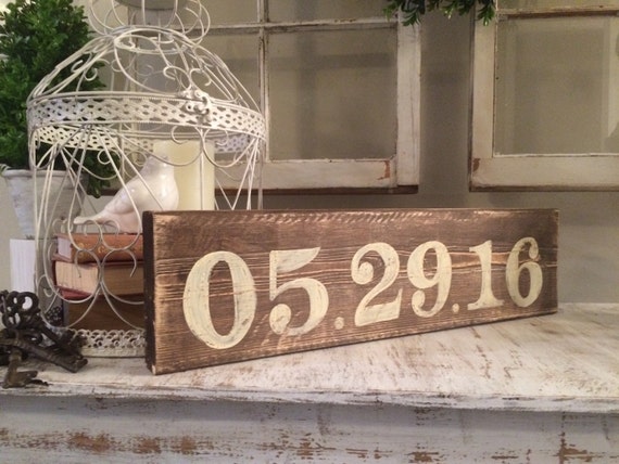 Rustic Save The Date Signs 6