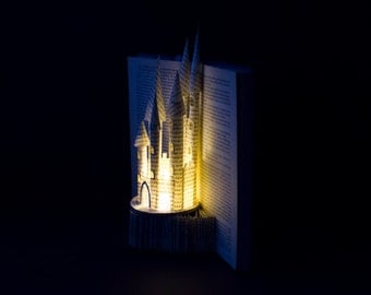 Book Art Sculpture - Paper Castle - Made to Order