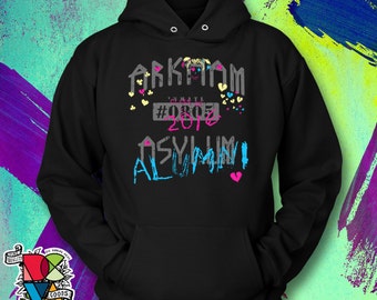 Arkham Asylum Hoodie | Suicide Squad Hoodie | Harley Quinn Shirt | Daddy's Little Monster Hoodie | Batman Hoodie | Mens Womens Unisex Hoodie