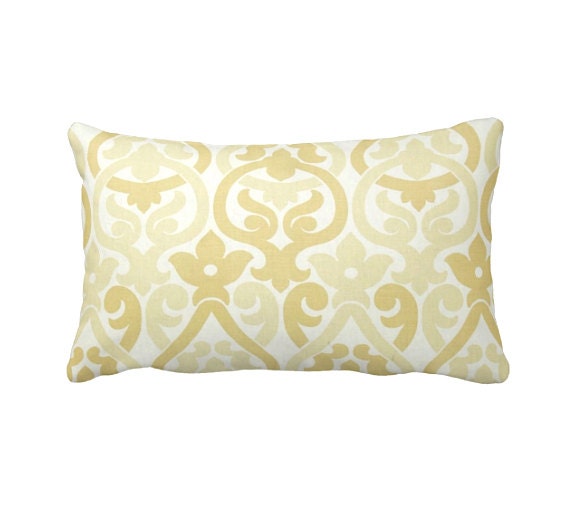7 Sizes Available: Yellow Throw Pillows Yellow Pillow Cover