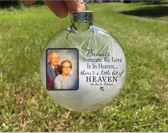 Personalized Christmas ornaments-photo Christmas ornament-memorial ornament-keepsake ornament-remembrance ornament-memorial gifts