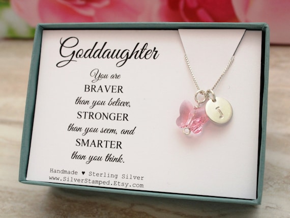 goddaughter gift for god daughter necklace by silversted goddaughter gift for god daughter necklace by silversted