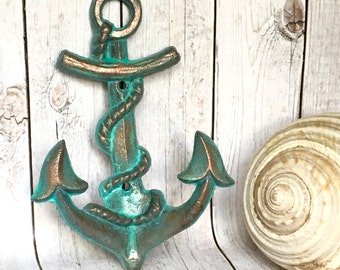Metal Anchor Wall Decor anchor decor | etsy Metal Anchor Wall Decor anchor decor | etsy