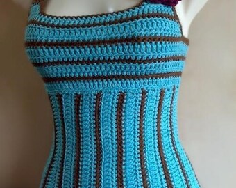 Crochet tankini | Etsy