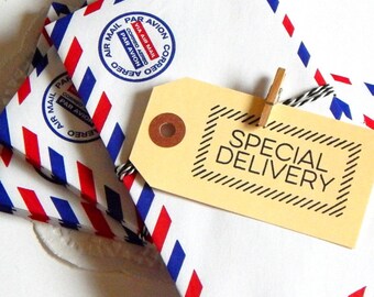 Vintage Airmail. Airmail Envelopes. Airmail Stationery. Junk Journal Paper. Scrapbook Ephemera. Planner Accessories. Letter Envelope.
