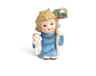 mary had a little lamb figurine