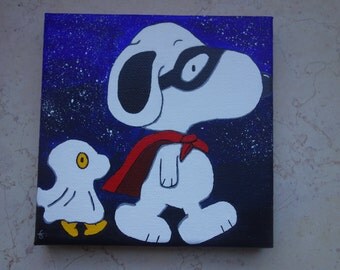 Snoopy and Woodstock Painting (Halloween)