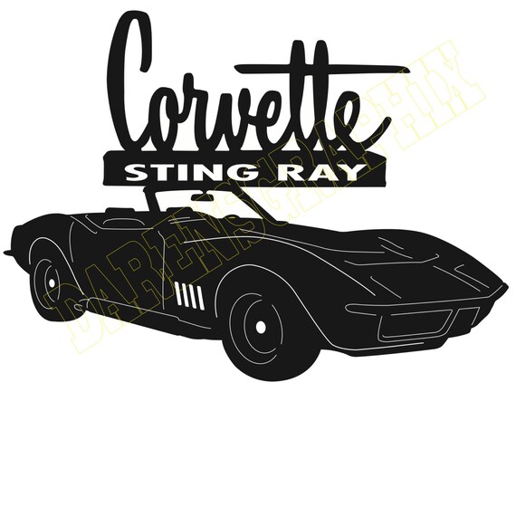 Download DXF file "67 Corvette" from DarensGraphix on Etsy Studio