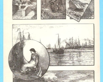 Antique Drawing Instruction Illustration