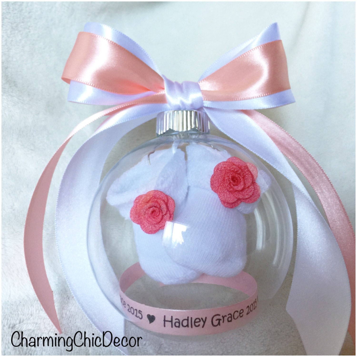 Gender Reveal Keepsake Gift for Girl by LovelyLittlesLLC on Etsy