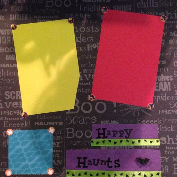 Scrapbooking:Happy Haunts