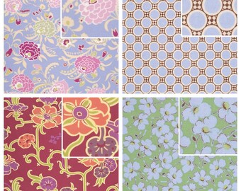 Gypsy Caravan By Amy Butler for Rowan fabrics - 4 half yard cuts