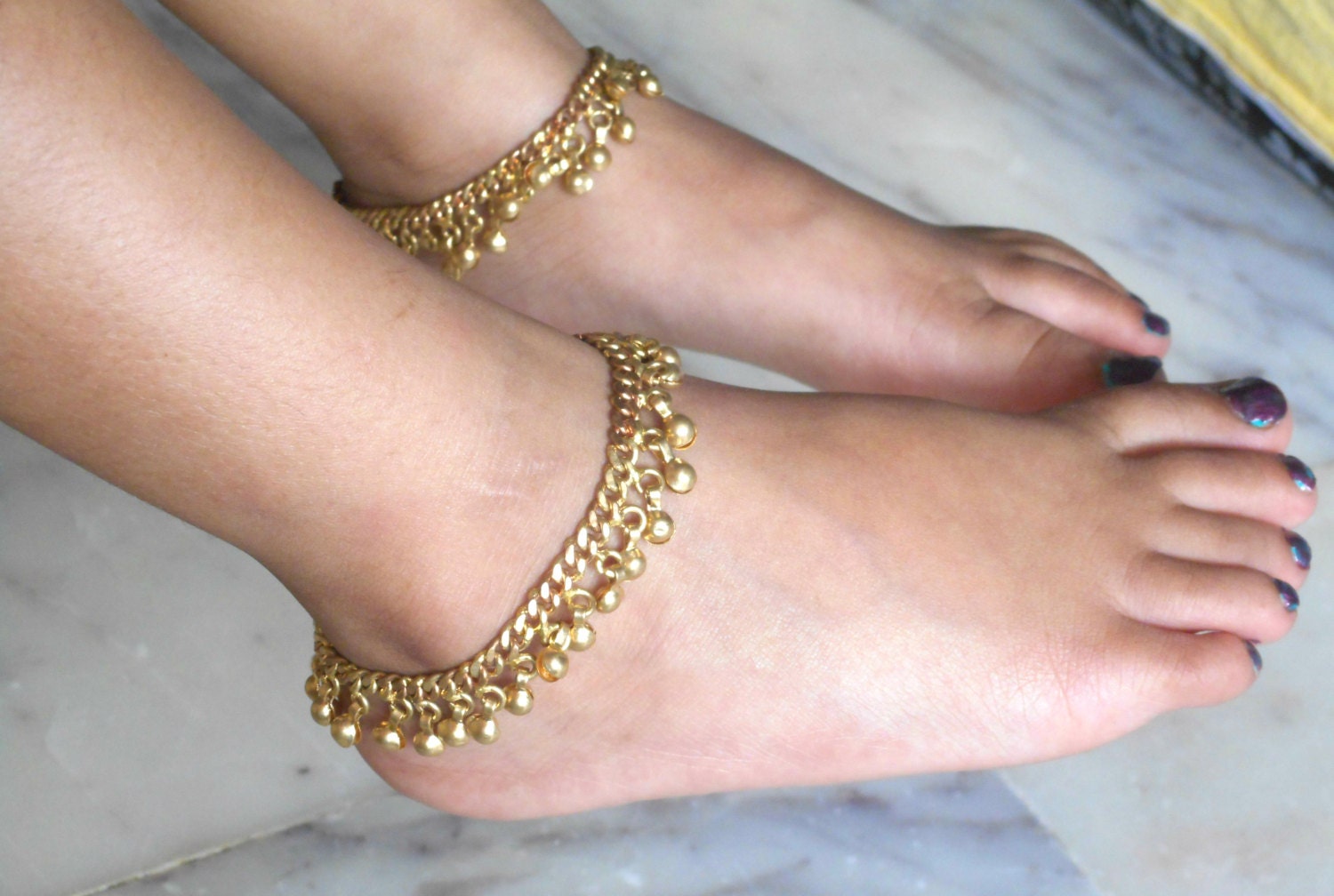 Baby Bell Anklets Children anklets Baby indian by IndiaTradition