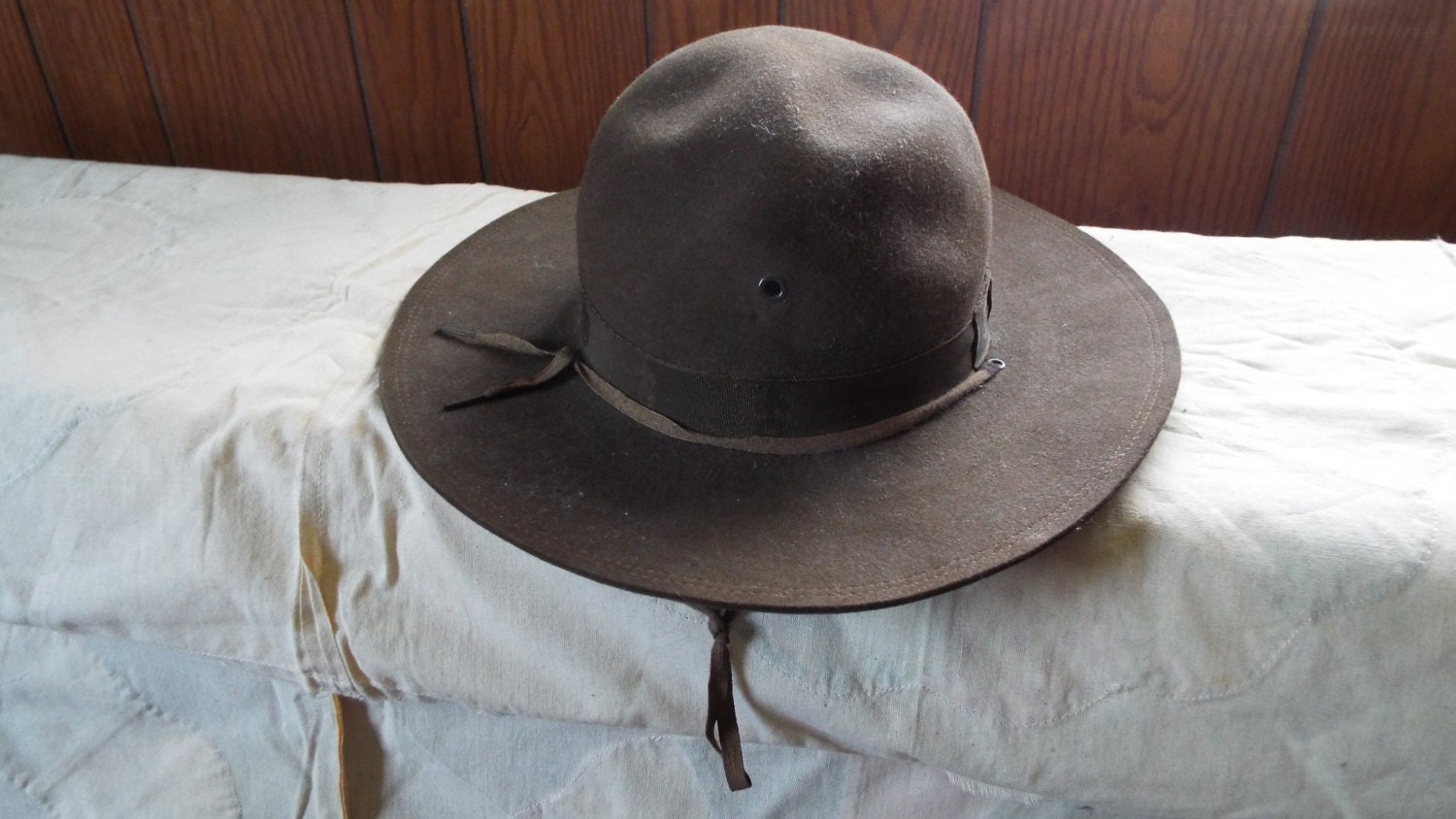 Vintage Boy Scout Official Campaign Hat