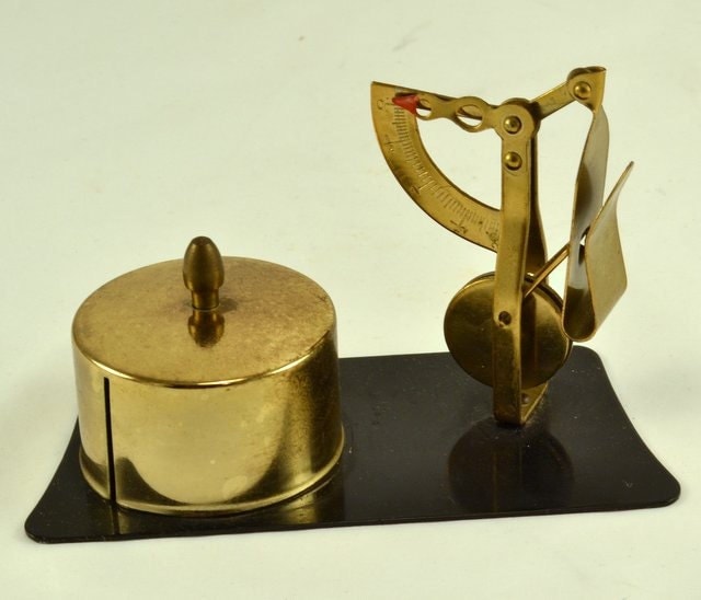 Vintage Brass Postage Stamp Dispenser & by ChicMouseVintage