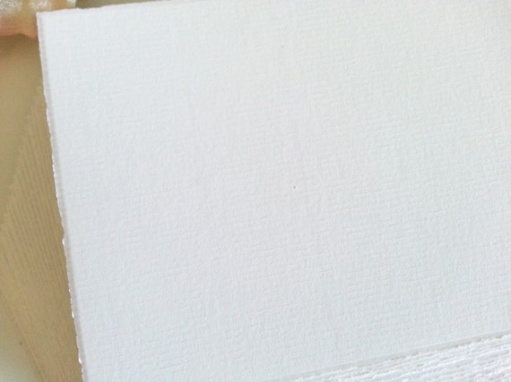 deckle edge blank cards