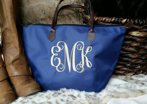 cute monogrammed bags