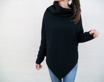 WOOL PONCHO/ Winter Ponchos for Women/ Wool Cape/ Clothing
