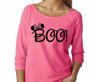 minnie mouse boo shirt