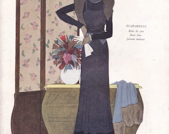 PDF Reproduction - 1932 November 1 - Modes & Travaux - Vintage French Fashion Book