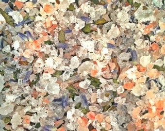 Bath Salt- Bath Salts- Natural Bath Salts- Bath Soak- Bath Tea Bags- Herbal Bath Tea- Essential Oil- Lavender Mint