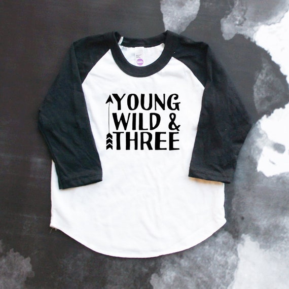 young wild and three unicorn shirt