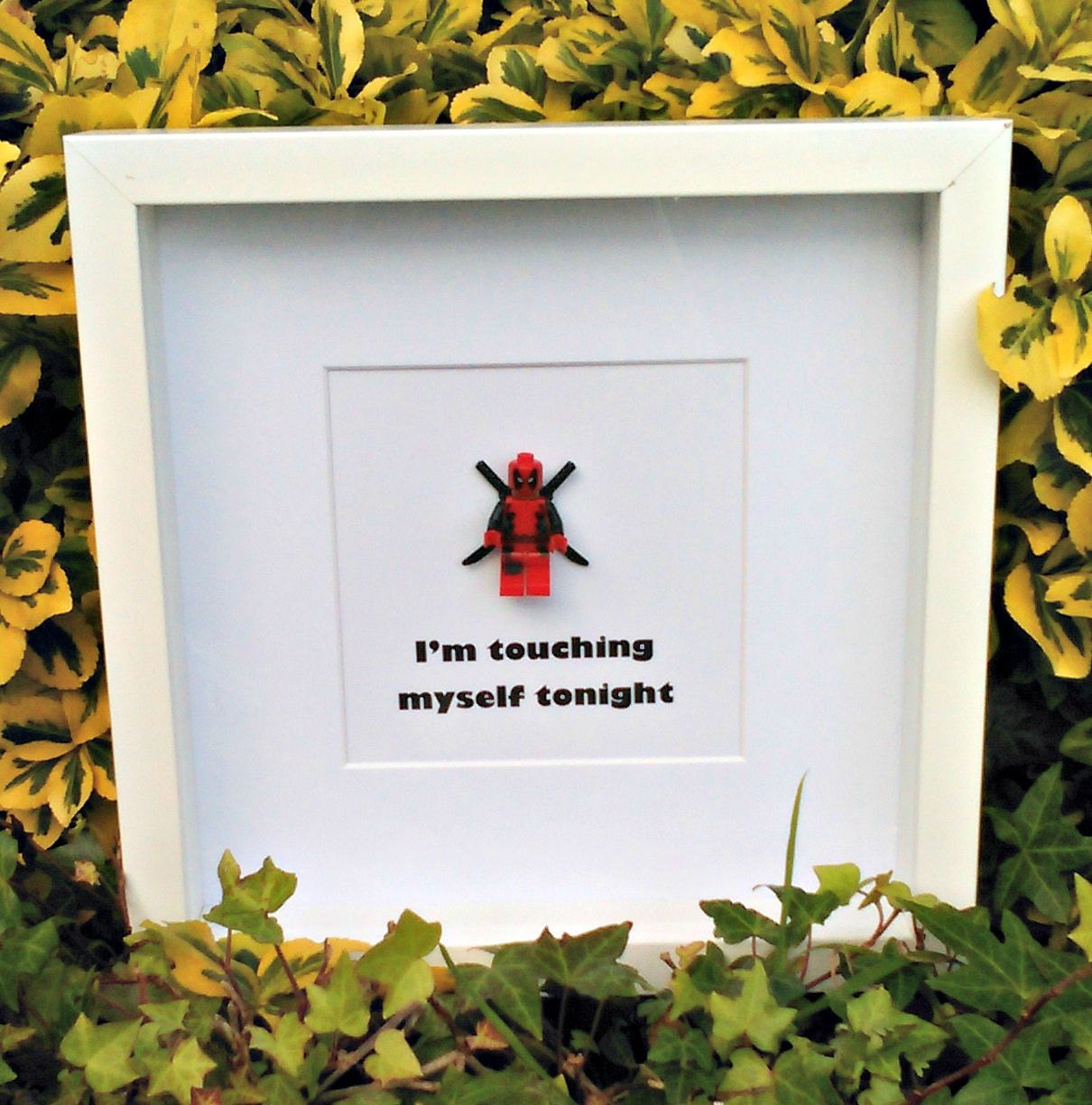 Deadpool movie soundboard deadpool 3 is scheduled for release on november 8, 2024. Deadpool Brick Figure Art 'I'm Touching Myself