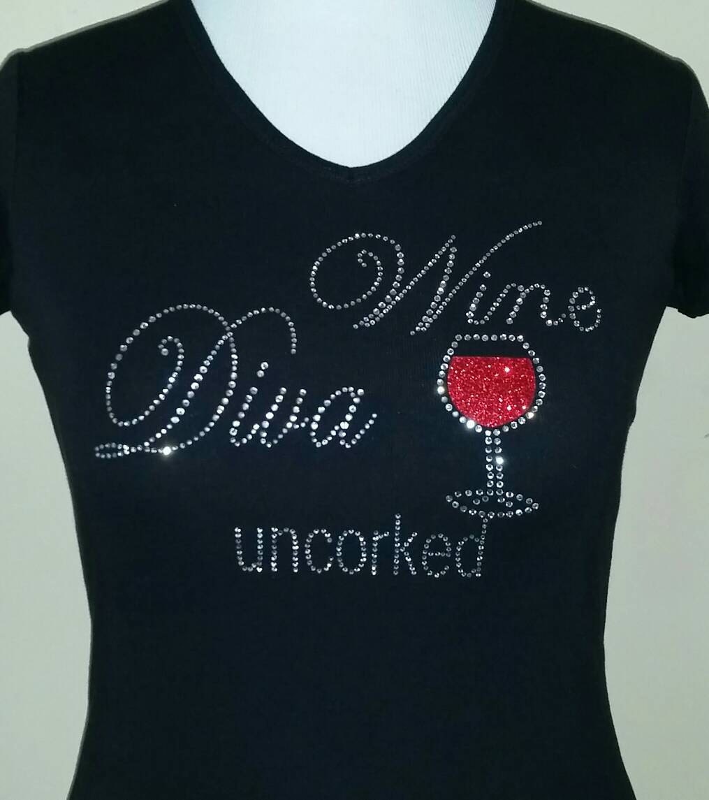 wine diva t shirt