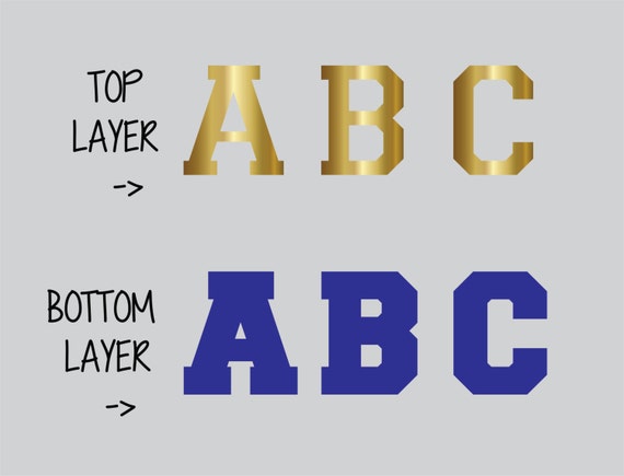 Download Svg SPORTS VARSITY FONT Layered Digital Cutting Files Svg ...