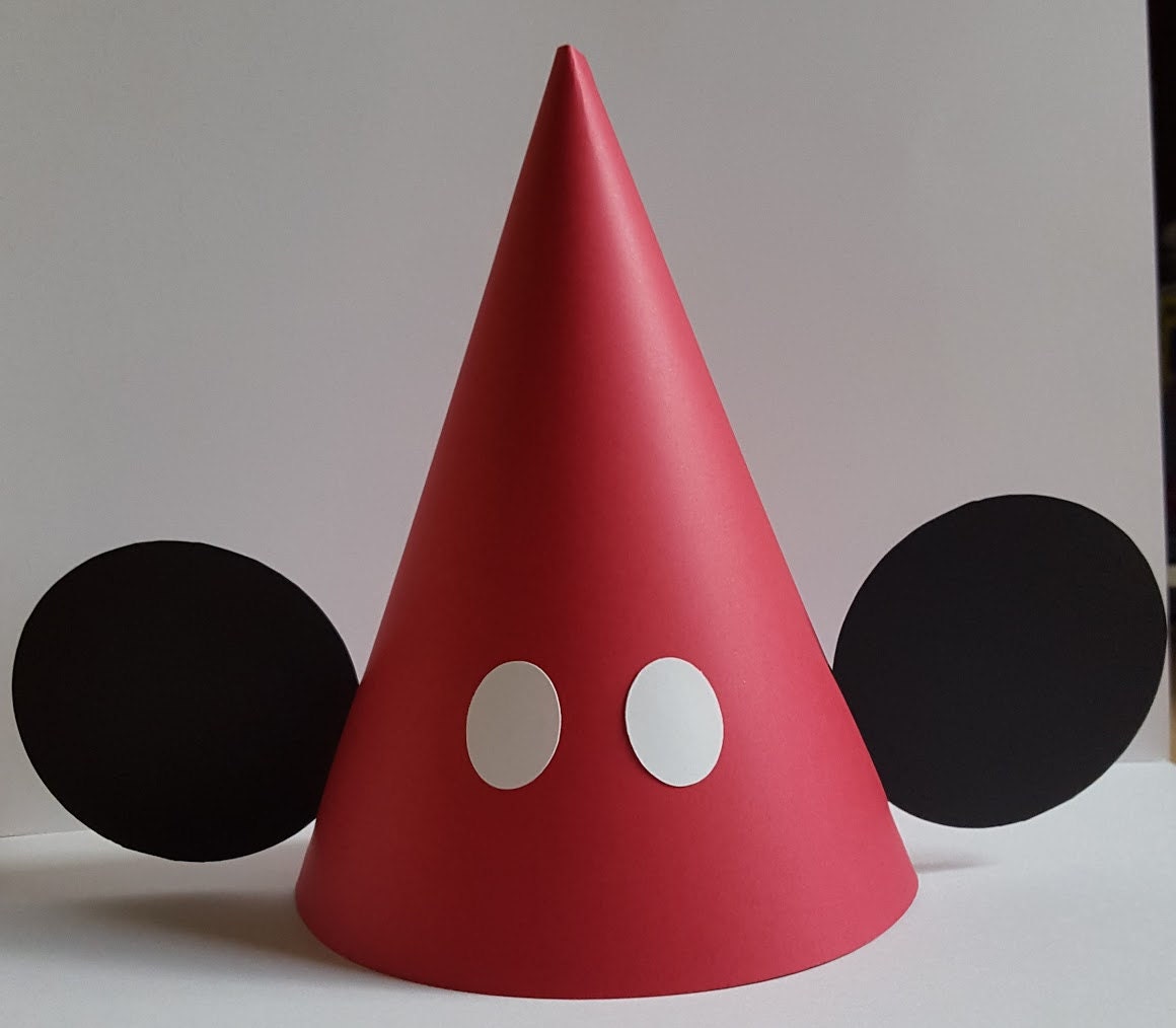 Mickey Mouse Birthday Hats6 Micky Minnie Hats Party Hats