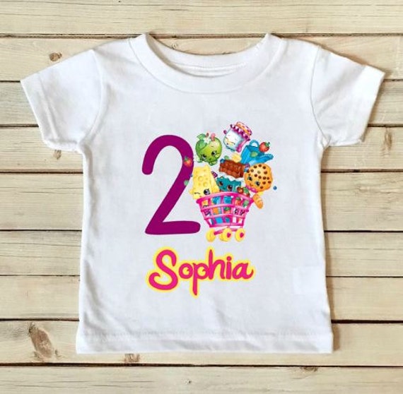 shopkins birthday shirt