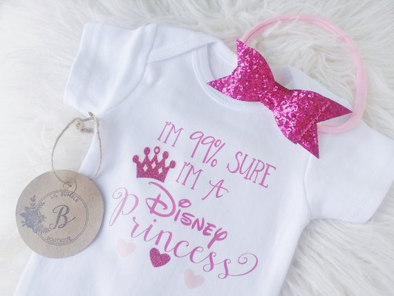 Disney princess set Disney outfit Baby girl outfit Newborn