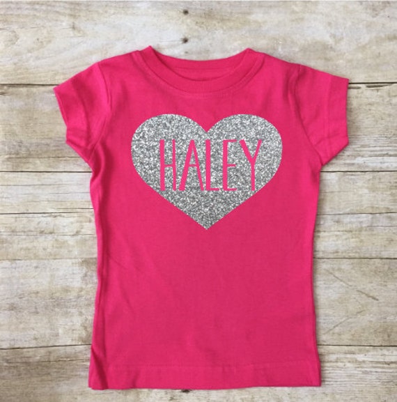 Toddler girls personalized name in glitter by LittleBabyCouture