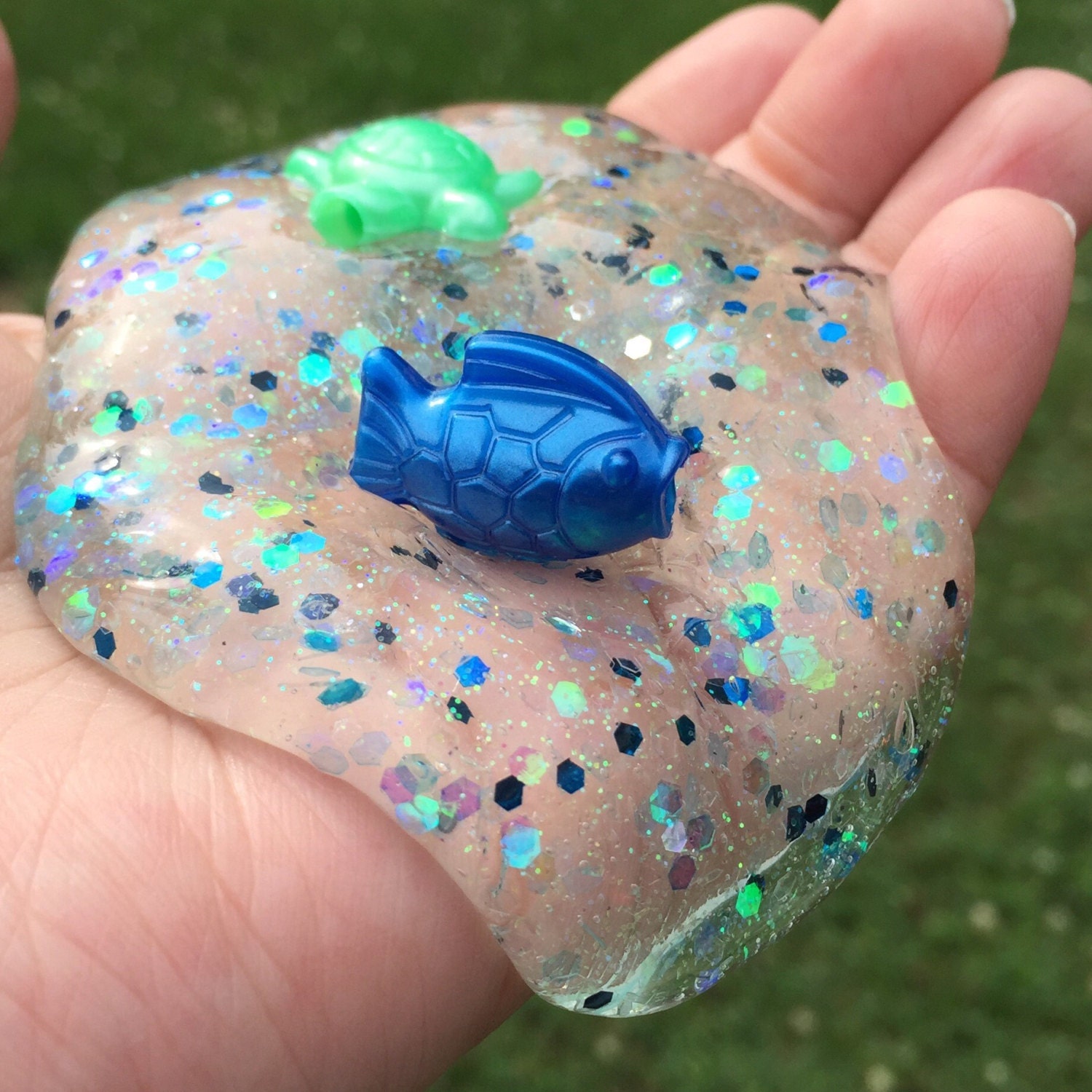 Fish Tank Clear Slime Silly Putty Party Favors Slimer by ImageOak