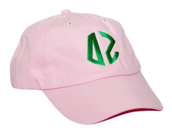 Delta Zeta Circle Monogram Hat