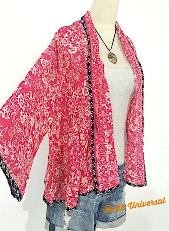 CINDY Cardigan  Batik  blouse Indonesia in Quirky by 