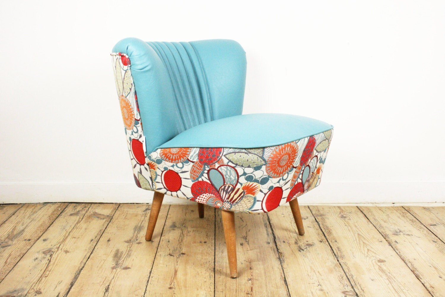 Gratis verzending cocktail zetel expo '58 door vintagevitrineshop