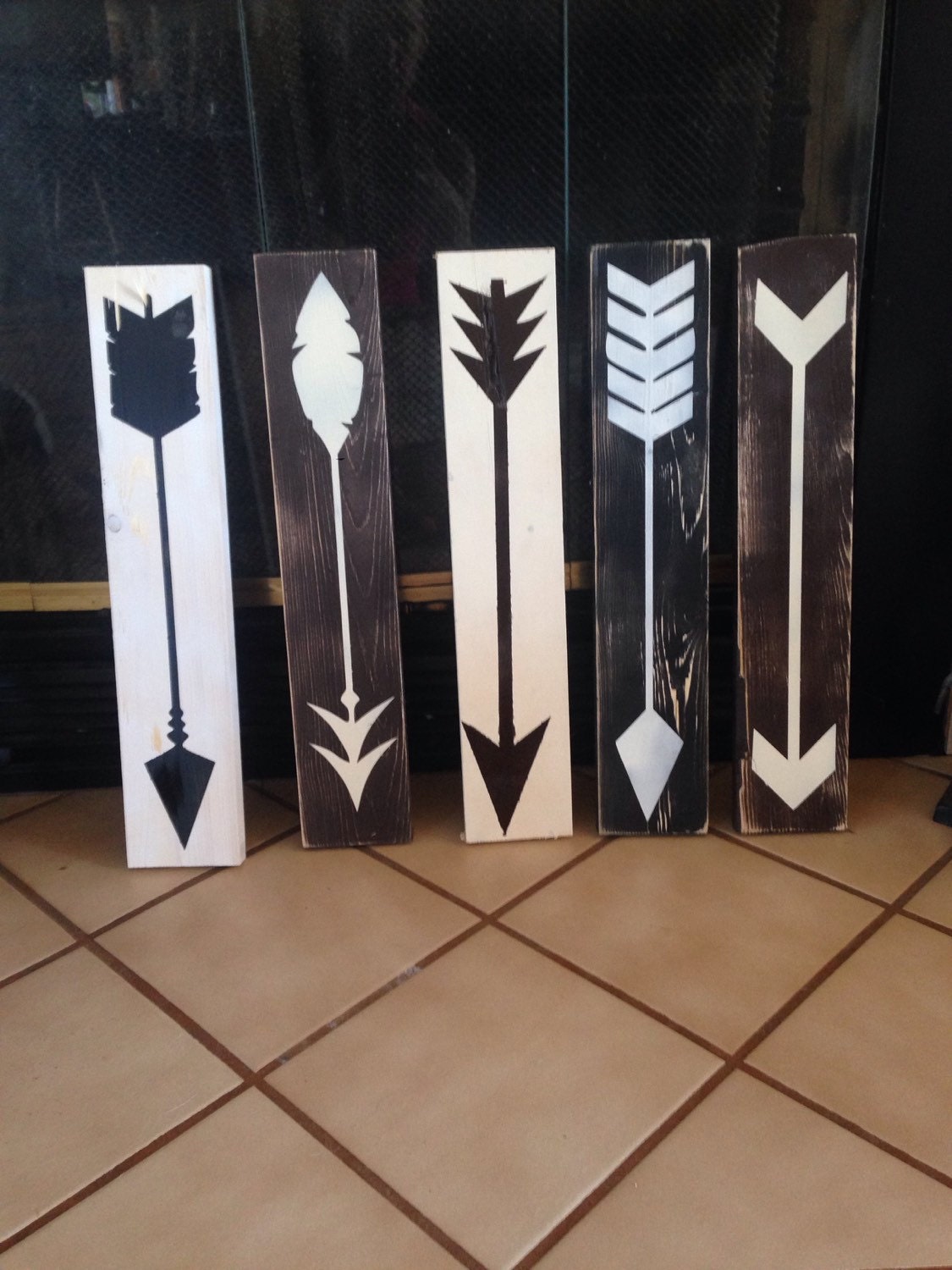 Rustic Decorative Arrow Signs by WondersbyWood on Etsy