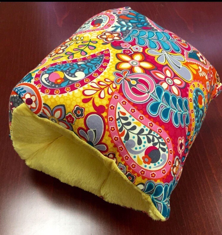 Paisley Pinky &Yellow Nursing Pillow/ Breastfeeding Pillow/