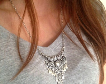 Boho Necklace • Ethnic Necklace • Bohemian necklace • Tribal necklace • Pashtun Kuchi Necklace • Gypsy Necklace