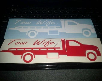 Tow Wife Cups/I Love My Hook by HandLDecals on Etsy pic photo